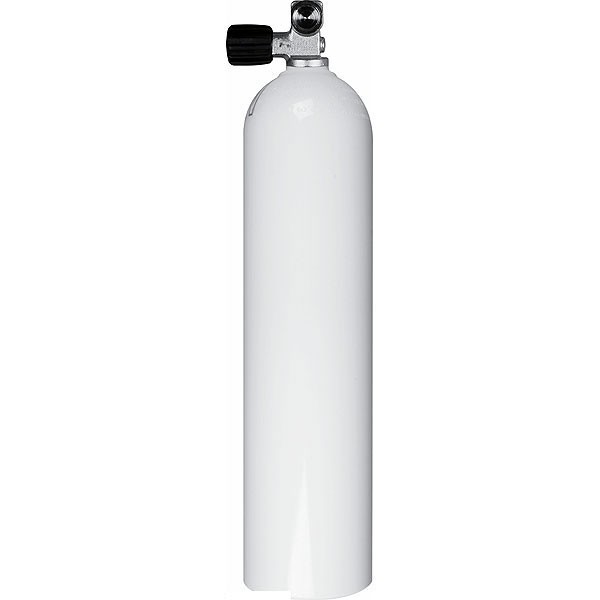 Bloc alu 7 l, blanc avec robinetterie