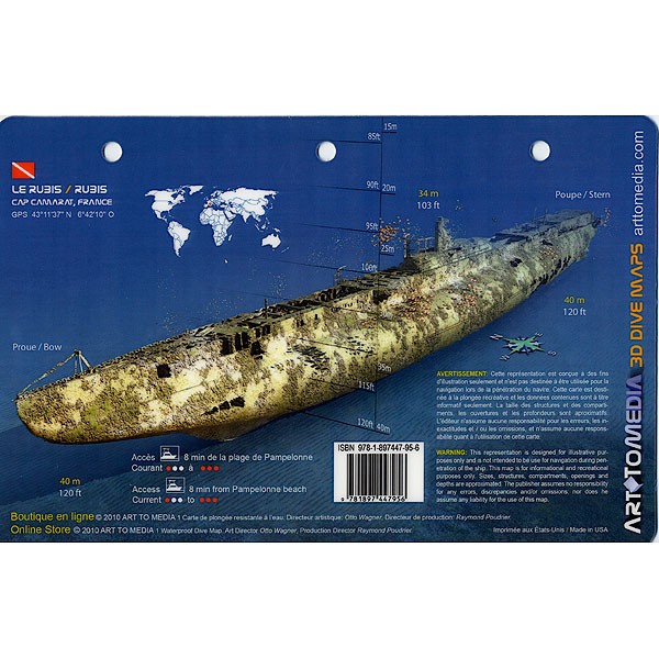 Plaquette immergeable (Rubis)