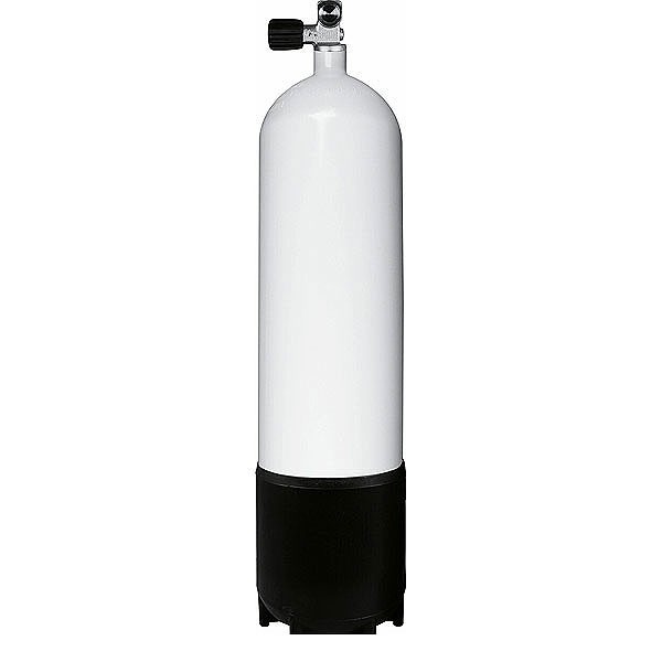 Bloc acier 12 l long, M25 (G5/8) 1 sortie fixe
