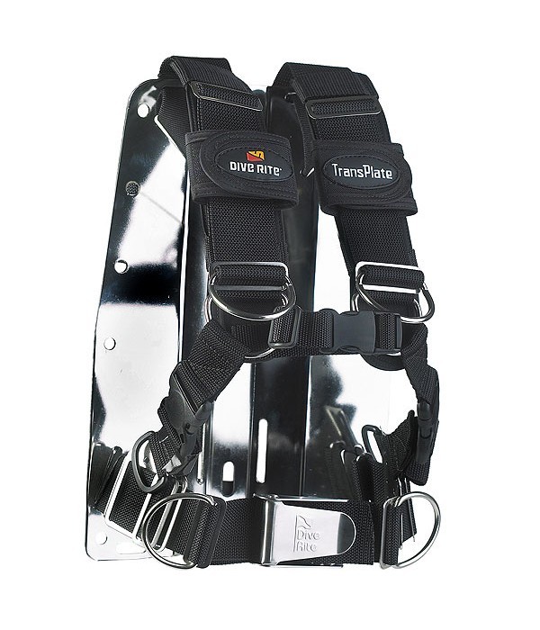 Harnais Transplate L + plaque Inox 2,8 Kg . sous-cutale 3,8cm