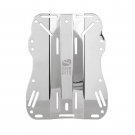 Plaque dorsale Inox  XT courte  2,5 Kg